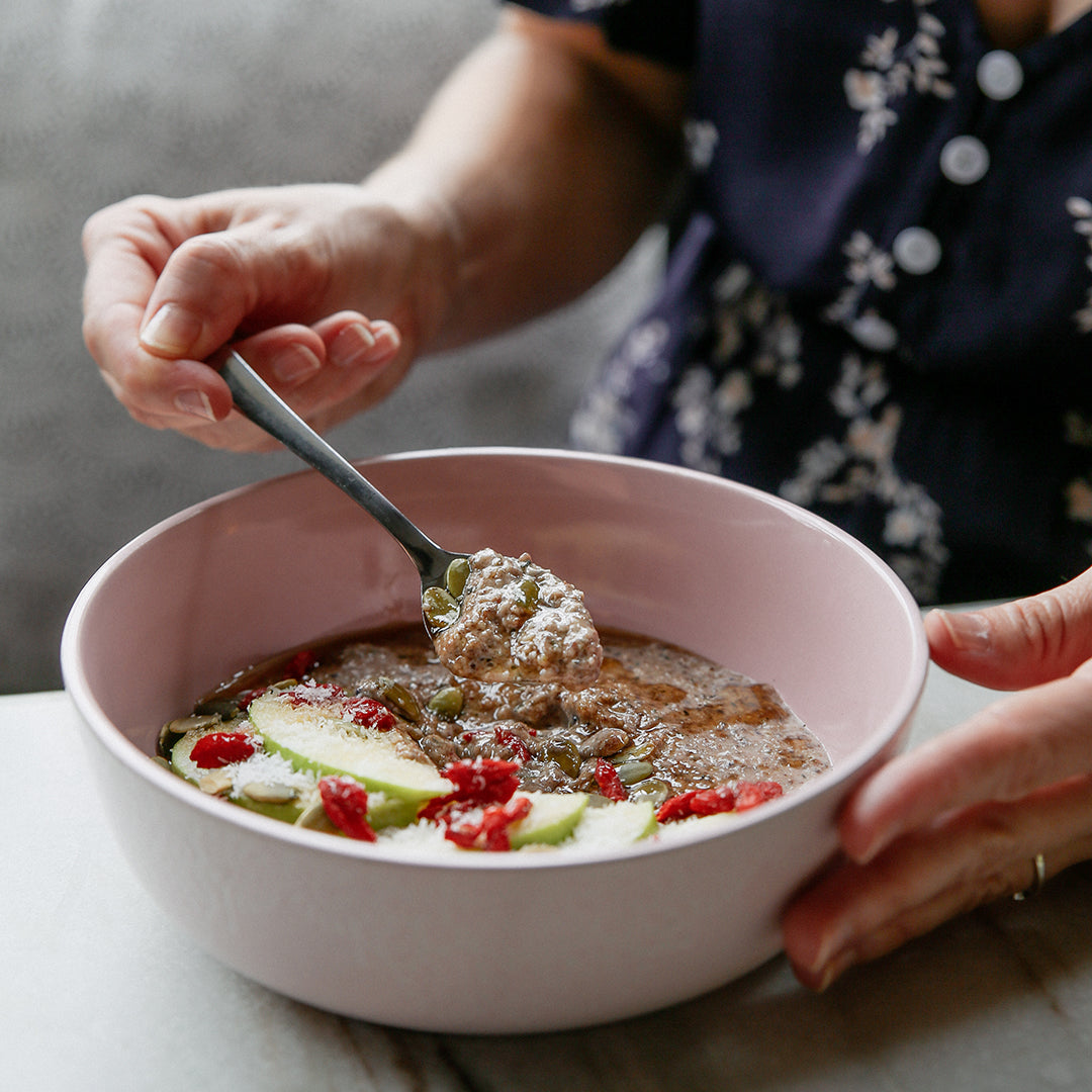 low sugar plant-based breakfast